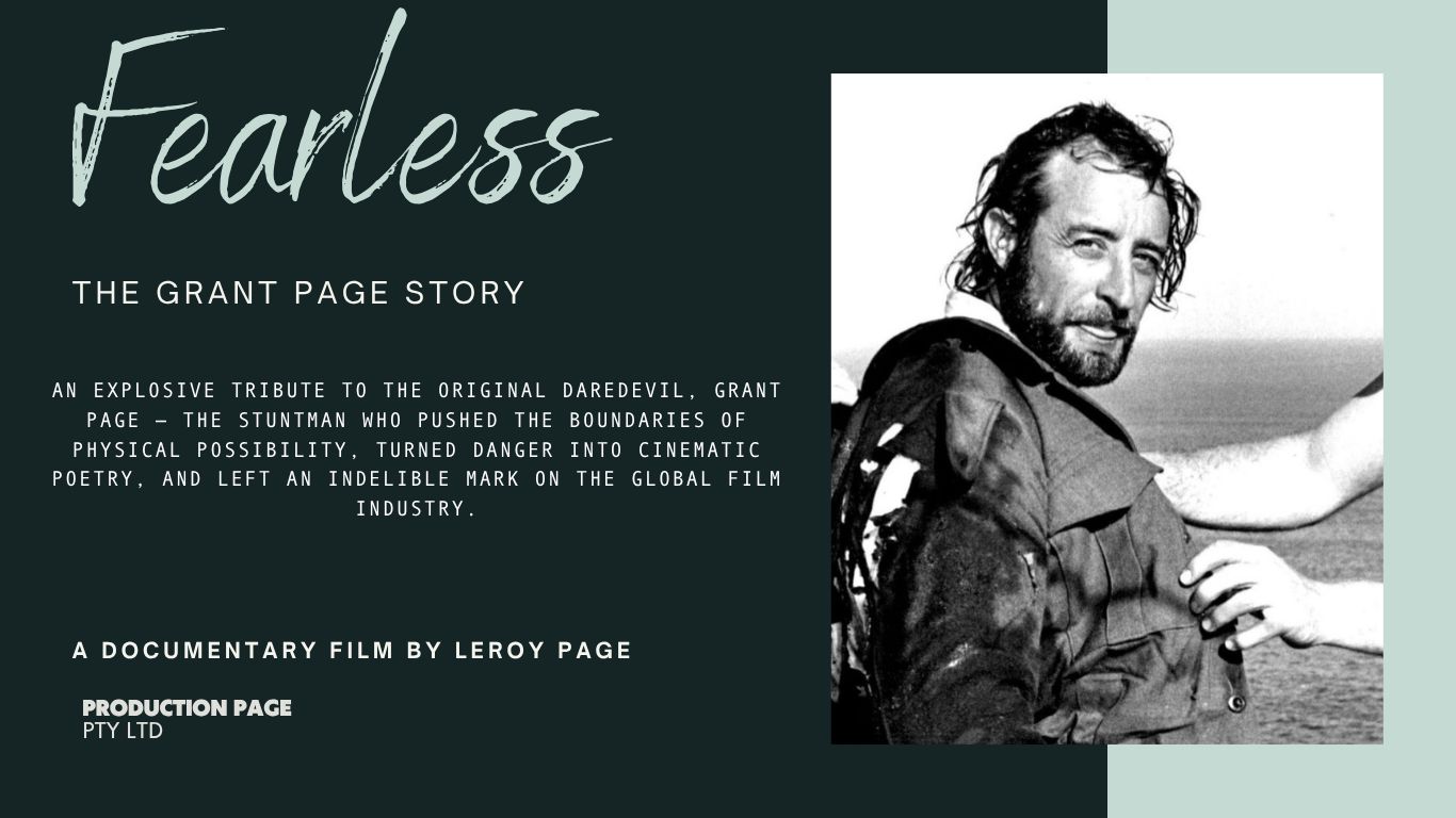 Fearless: The Grant Page Story — documentary poster