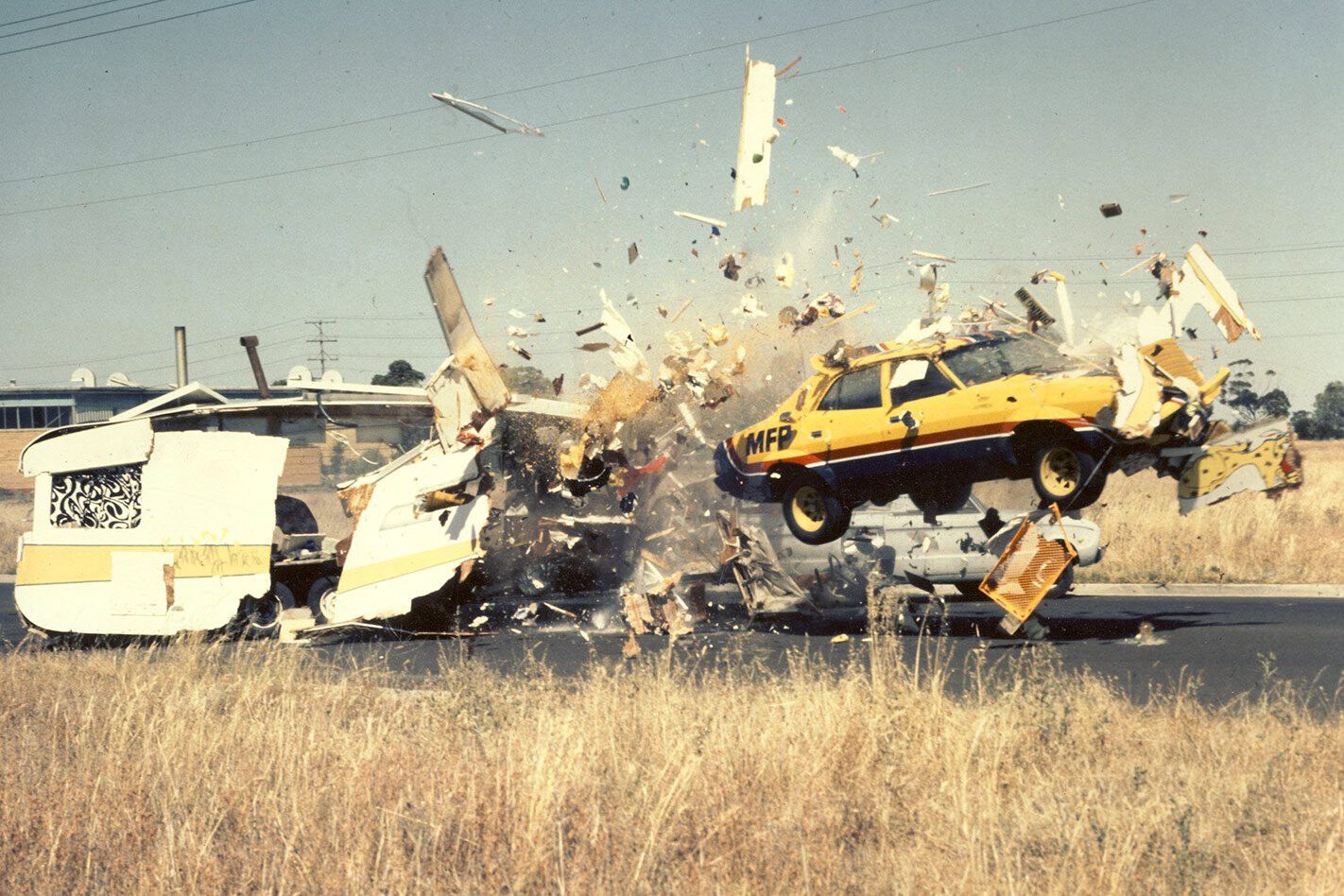 Archive still from the Mad Max era